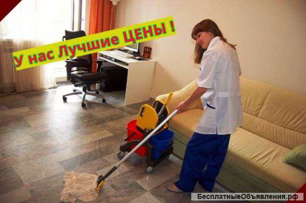 Уборка квартир, домов. Лучшие цены Москвы