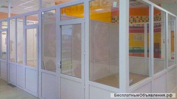 Окна и офисные перегородки от компании «Райдер»