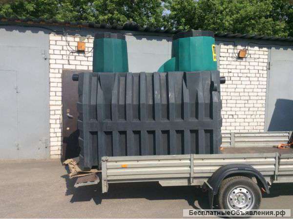 Автономная канализация для дома и дачи. Биосептик «МультСТОК» теперь и в России от производителя.