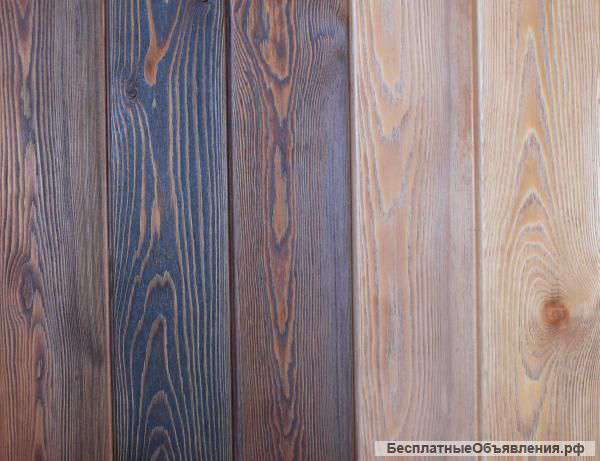 Брашированные и состаренные доски