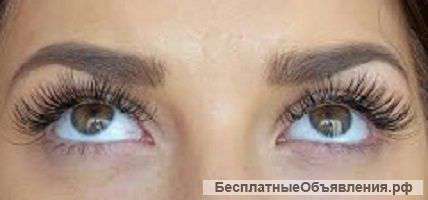 Наращивание ресниц поресничное