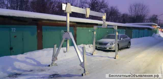 Мобильный сборно-разборный алюминиевый кран