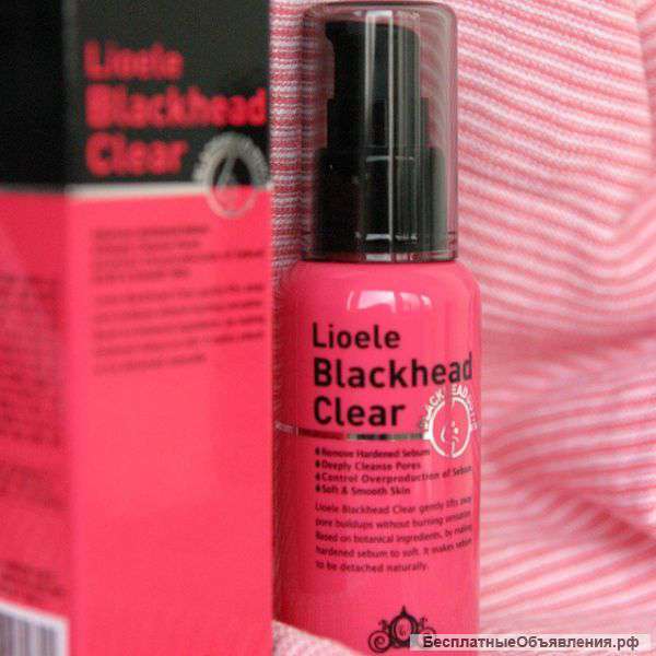 Корейский серум Lioele Blackhead Clear от "черных точек"