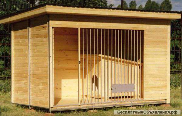 Вольеры для собак по индивидуальному проекту