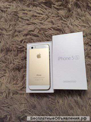 IPhone 5s золотой