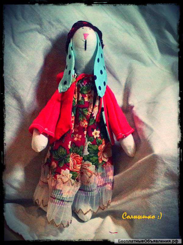 Интерьерная игрушка "Осенняя Зая"