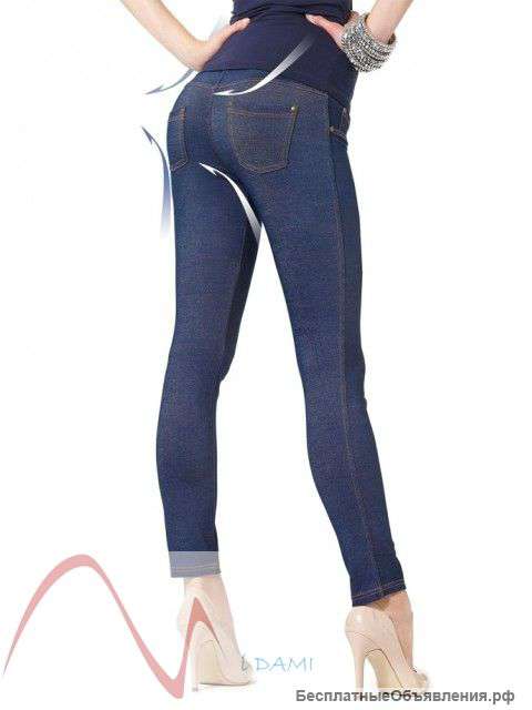 Леггинсы джинсы JEANS PUSH UP