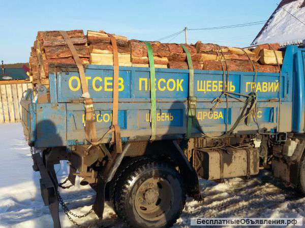 Дрова, перегной, песок, отсев, пгс, плитняк