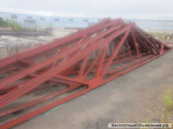 Фермы металлические 18 м