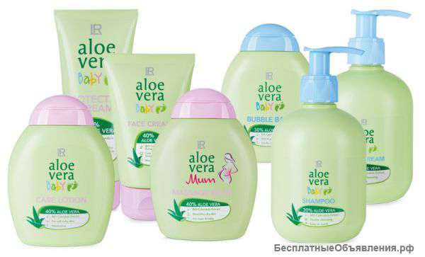 Детский набор-уход Aloe Vera Baby