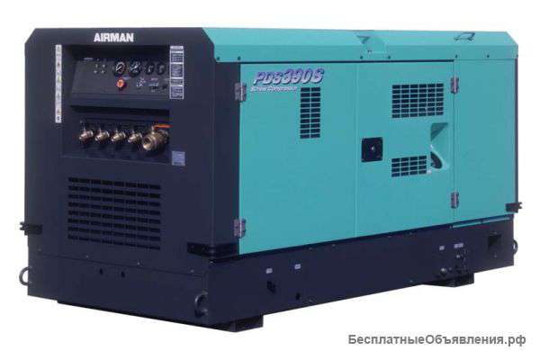 Дизельный компрессор Airman PDS390S