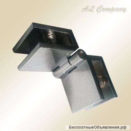 Петля на два стекла