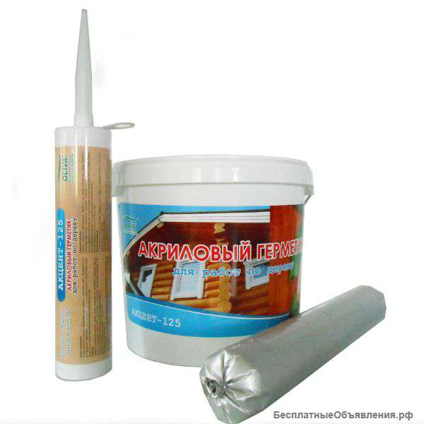 Герметики для деревянного дома