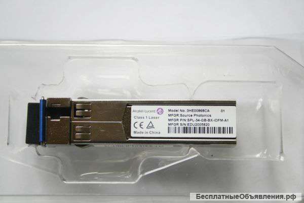 SFP Alcatel-Lucent 3HE00868CA 1-port 10км