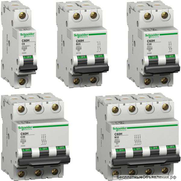 Автоматический выключатель, узо, Диффавтомат