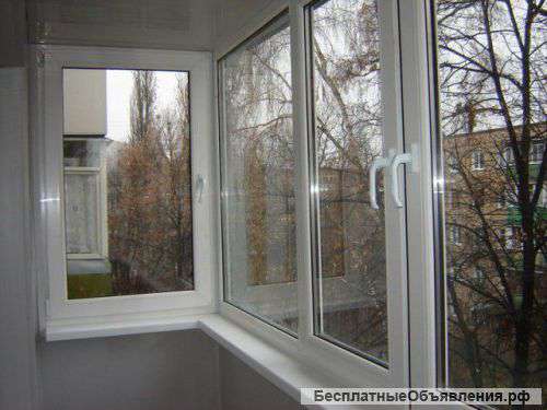 Окна REHAU.Остекление балконов.