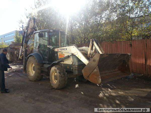 Экскаваторы-погрузчики JCB-3cx и Terex-860, 2007г