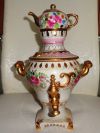 Советский фарфор самовар
