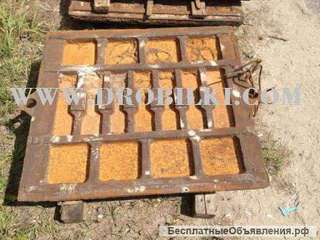 Плиты дробящие к щековой дробилке СМД-110А