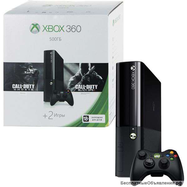 Xbox 360(500 gb) + call of DutyBlack ops2