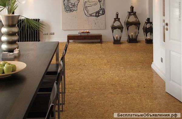Напольное клеевое пробковое покрытие Wicanders, Cork Parquet, RN14002 Shell