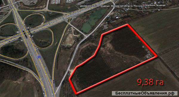 Участок под ТРЦ на МКАД Ближние Прудищи