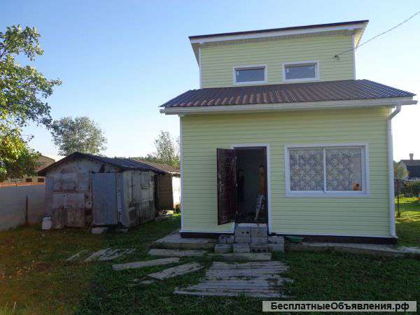 Дом 85 кв. м из пеноблока . ПМЖ