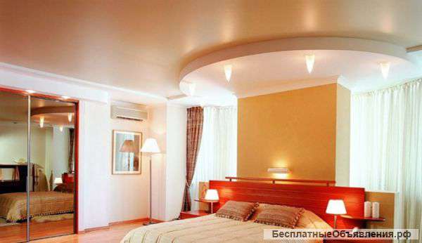 Идеально ровный натяжной потолок