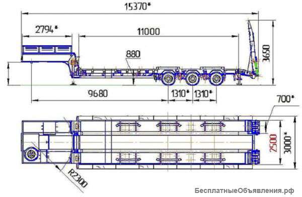 Полуприцеп СТС 9447А-0000010