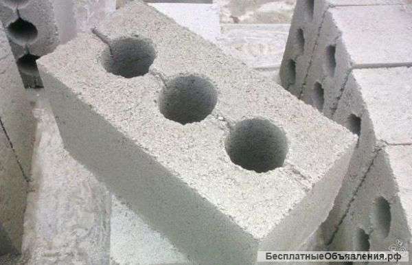 Шлакоблок усиленный от производителя