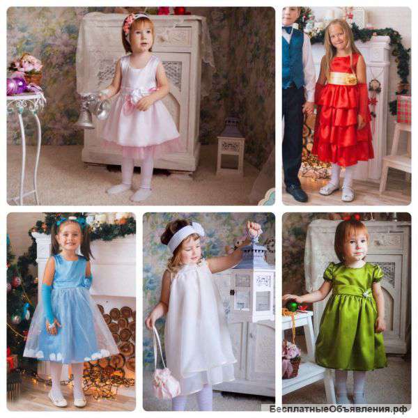 Нарядные платья для девочек
