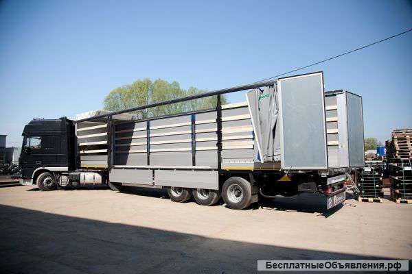 Полуприцеп бортовой шторный Grunwald