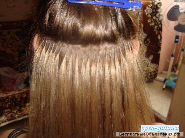 Наращивание волос на капсулах в Химках