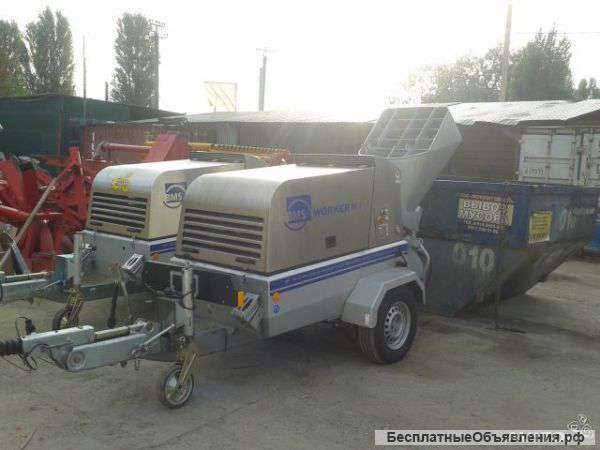 Пневмонагнетатель BMS worker №1 скрепер и скрип новый