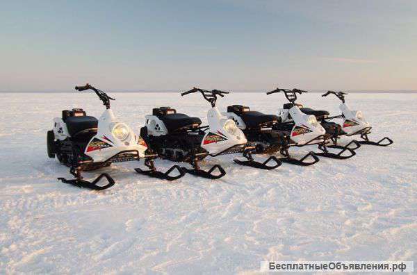 Мини-cнегоход Рыбинка (с муфтой)