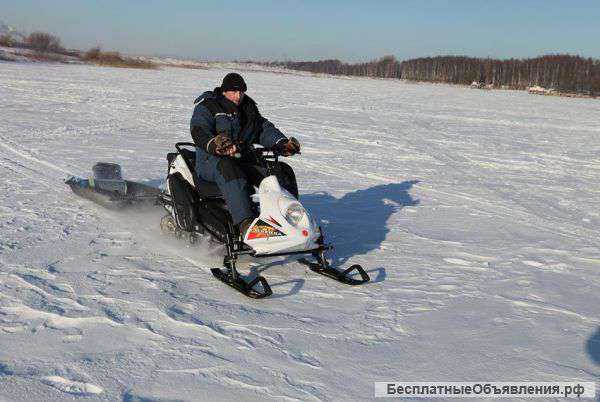 Мини-cнегоход Рыбинка (с муфтой)