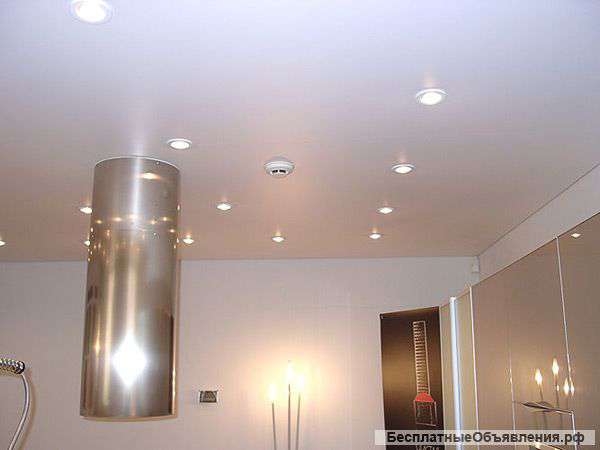 Матовые натяжные потолки