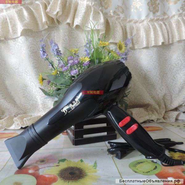 Профессиональный фен черный новый