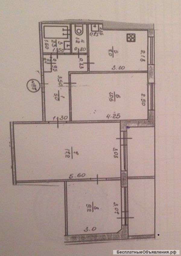 3х комнатную квартиру на ул. Тимирязева