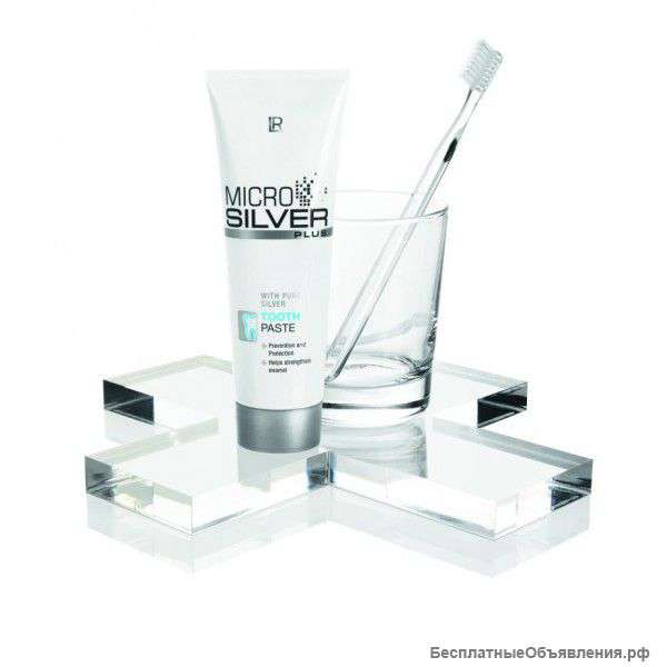 Зубная паста с серебром Microsilver