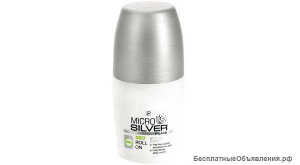 Шариковый дезодорант с серебром Microsilver