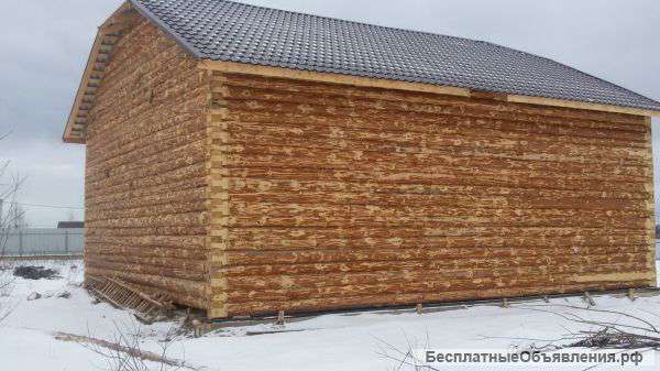 Деревянные срубы домов и бань любой сложности