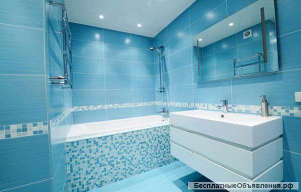 Натяжной потолок в ванную комнату