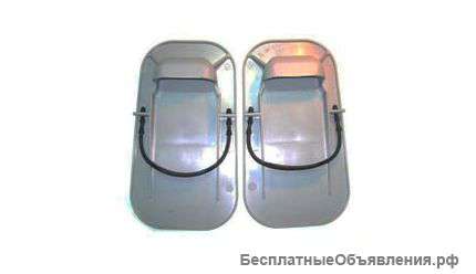 Бетоноступы, 2 крепления, цвет серый