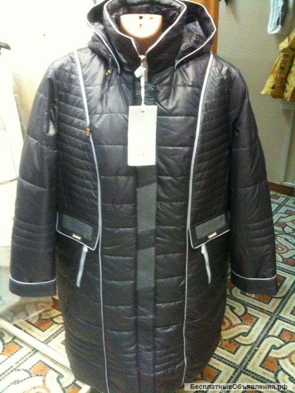 Пальто утеплённое зима