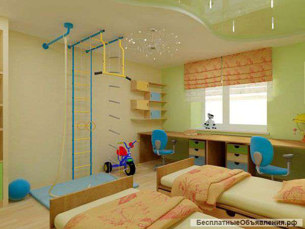 Натяжной потолок Бельгия в детскую