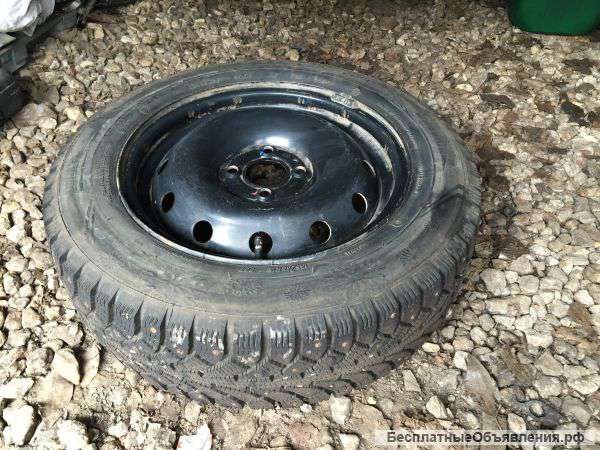 Комплект зимних колес на Рено Логан