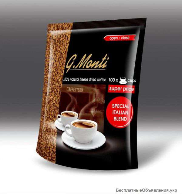 Кофе растворимый G.Monti 200g