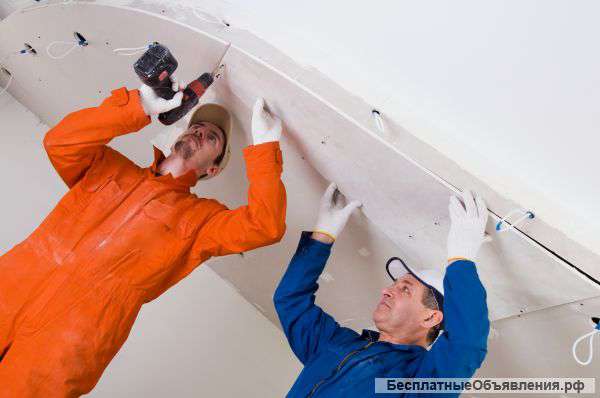 Монтаж натяжного потолка