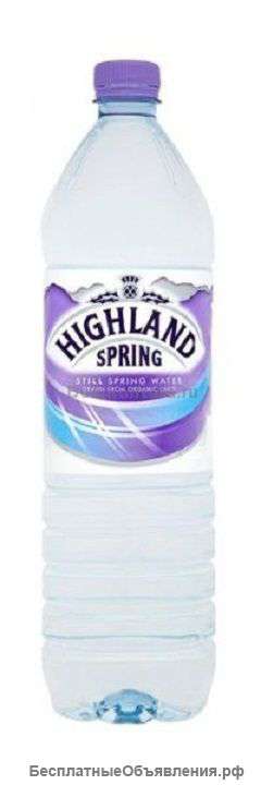 Минеральная вода Highland Spring оптом и в розницу
